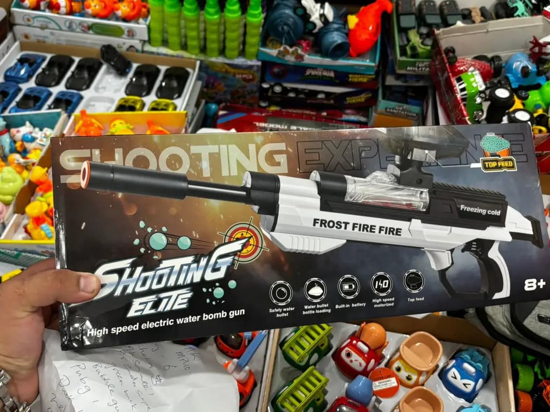 Gel Blaster - Space gun Frost Fire - complete set - rechargeable - 61CM