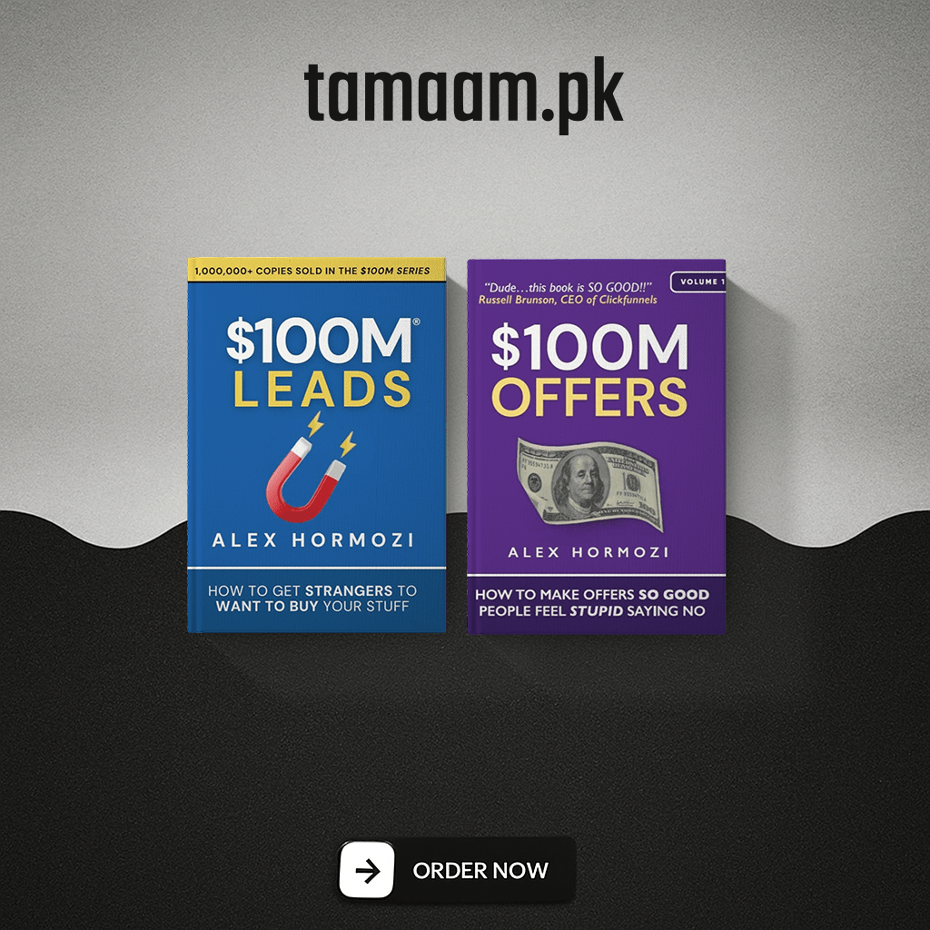 $100m leads & offers book set by alex hormozi (small)