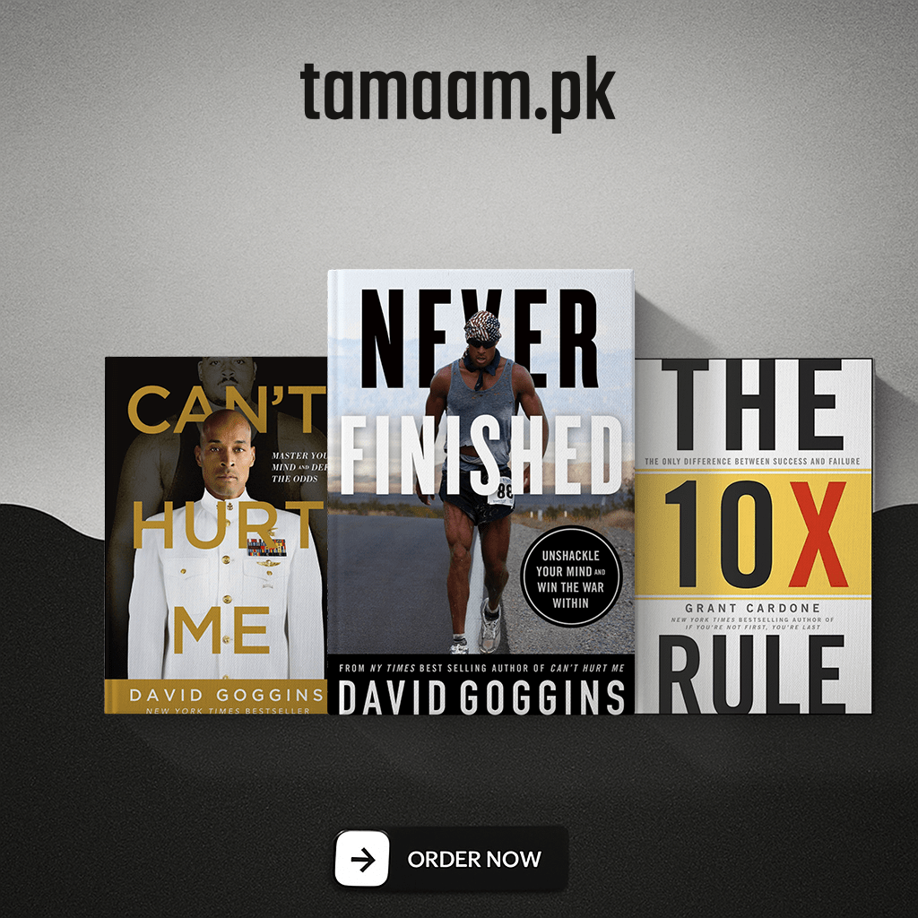 self mastery & success book set – david goggins & grant cardone collection (3 books)
