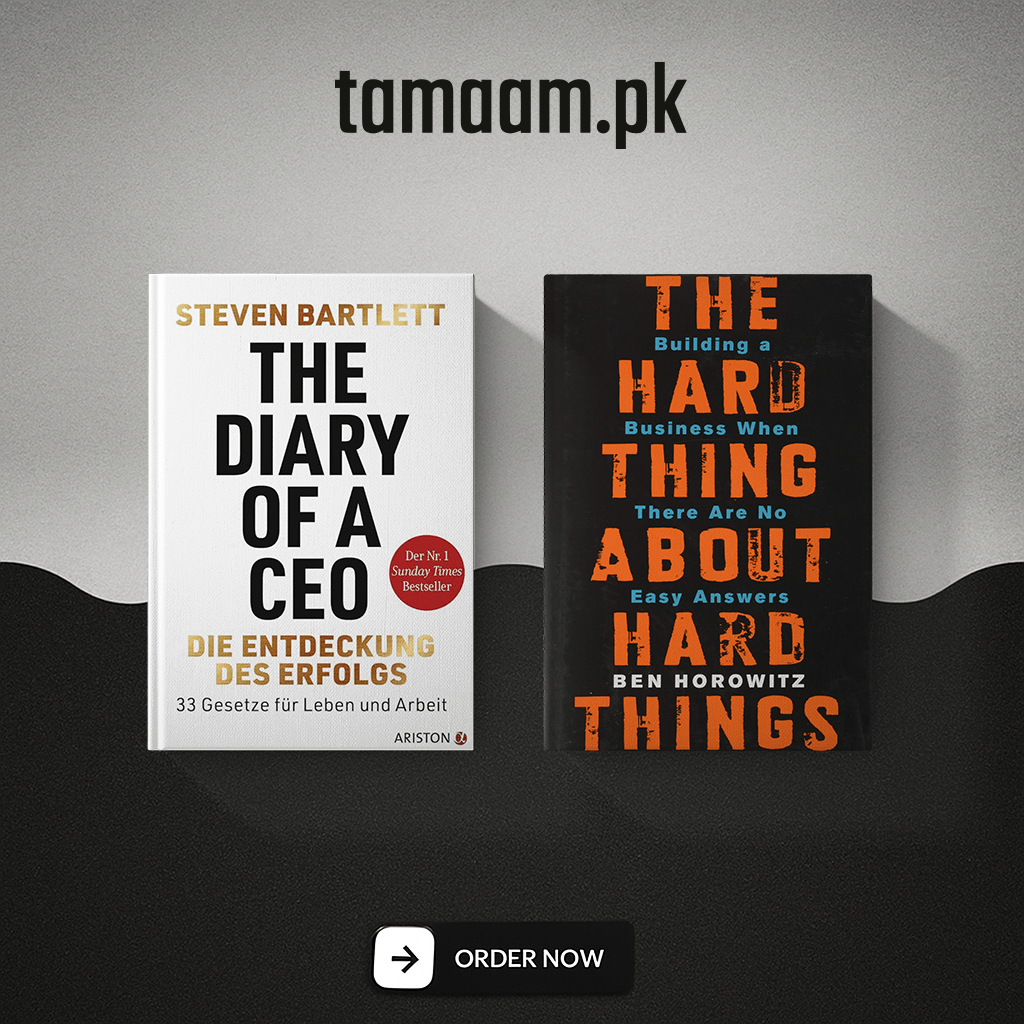 diary of a ceo + the hard thing about hard things