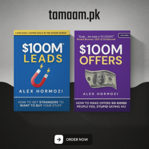 $100m leads & offers book set by alex hormozi