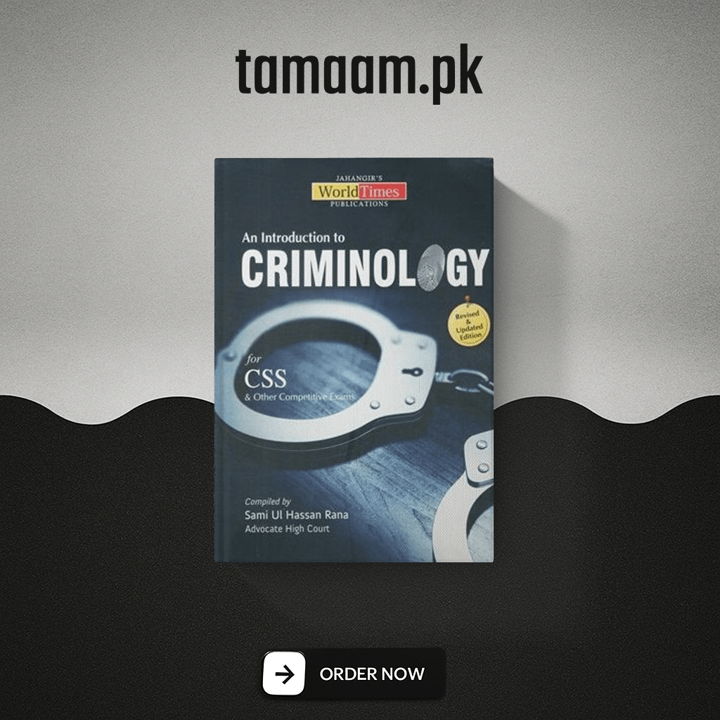 an introduction to criminology