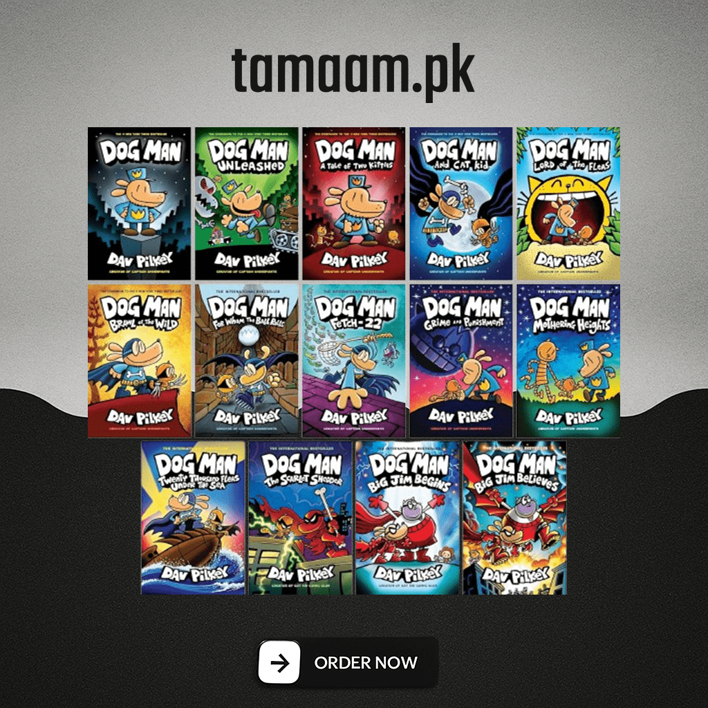 Dog Man Complete 14 Book Set (Hardcover)