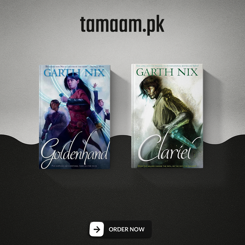 Garth Nix Old Kingdom Fantasy Collection – Clariel & Goldenhand Book Set