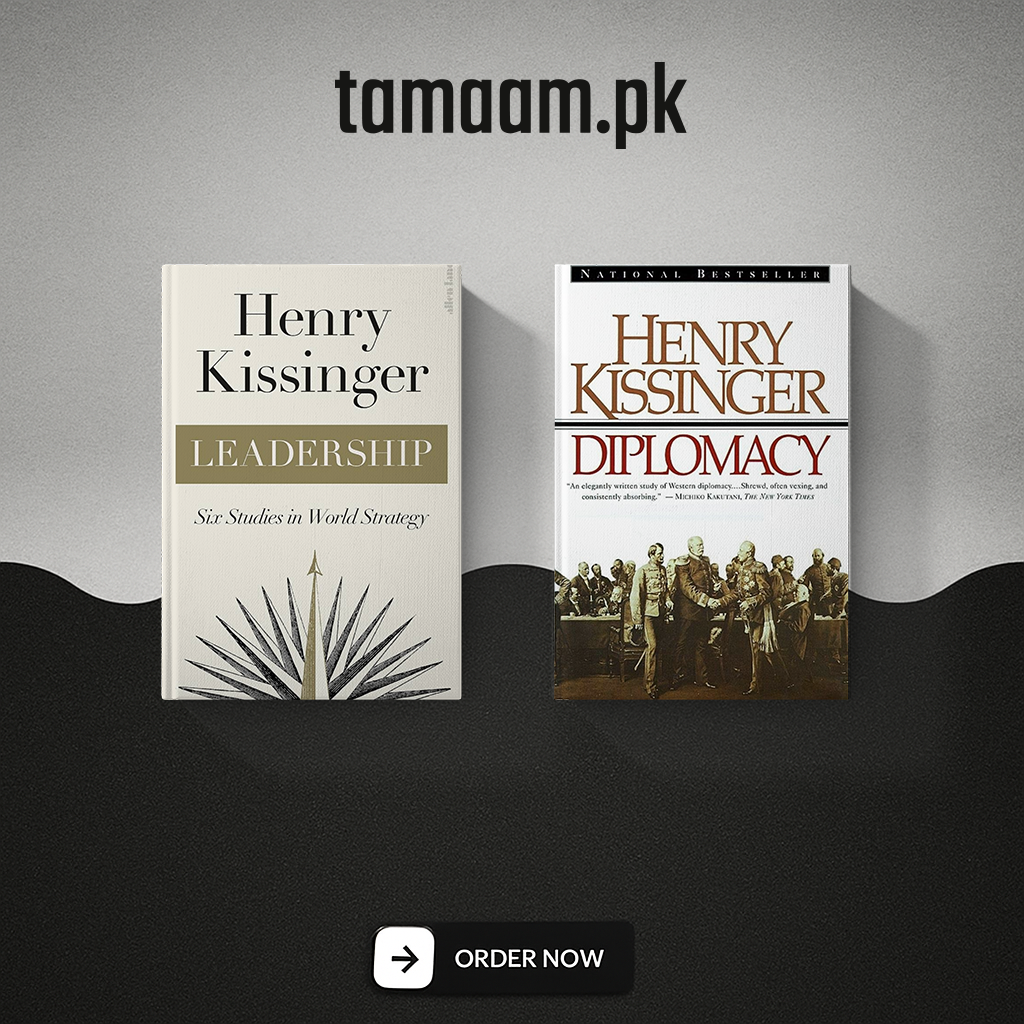 Henry Kissinger Collection – 2 Books Set | Leadership, Diplomacy & Global Strategy